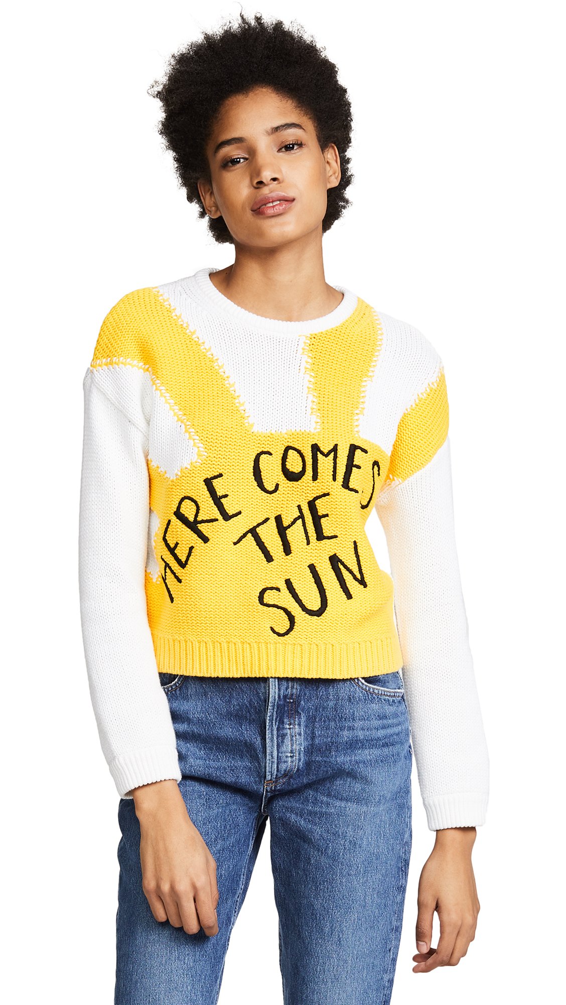 Here Comes The Sun Yellow Top